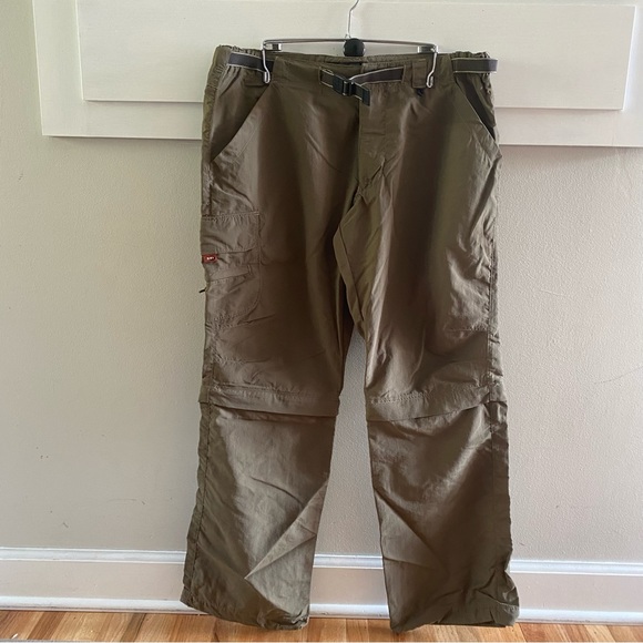 REI Pants & Jumpsuits Rei Coop Sahara Convertible Zip Off Dark